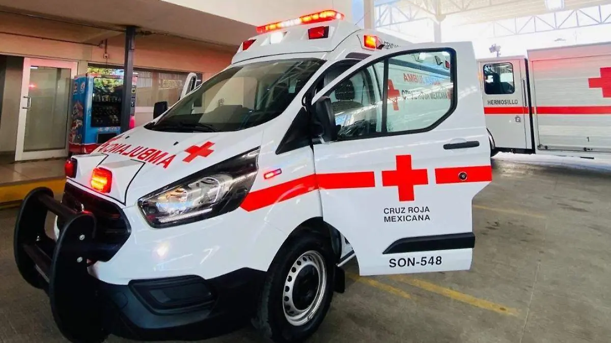 Ambulancia de Cruz Roja